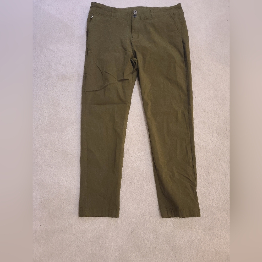 Alpine Swiss Green Trousers Straight Leg Design